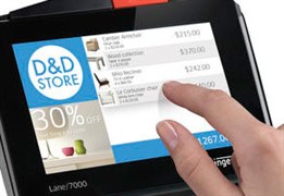 Ритейловый пин-пад Lane 5000: Ethernet, contactless, Touchscreen 512+512 1652